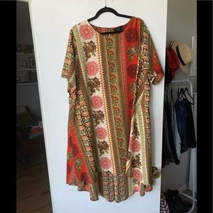 AX Paris Boho Stripe Dress